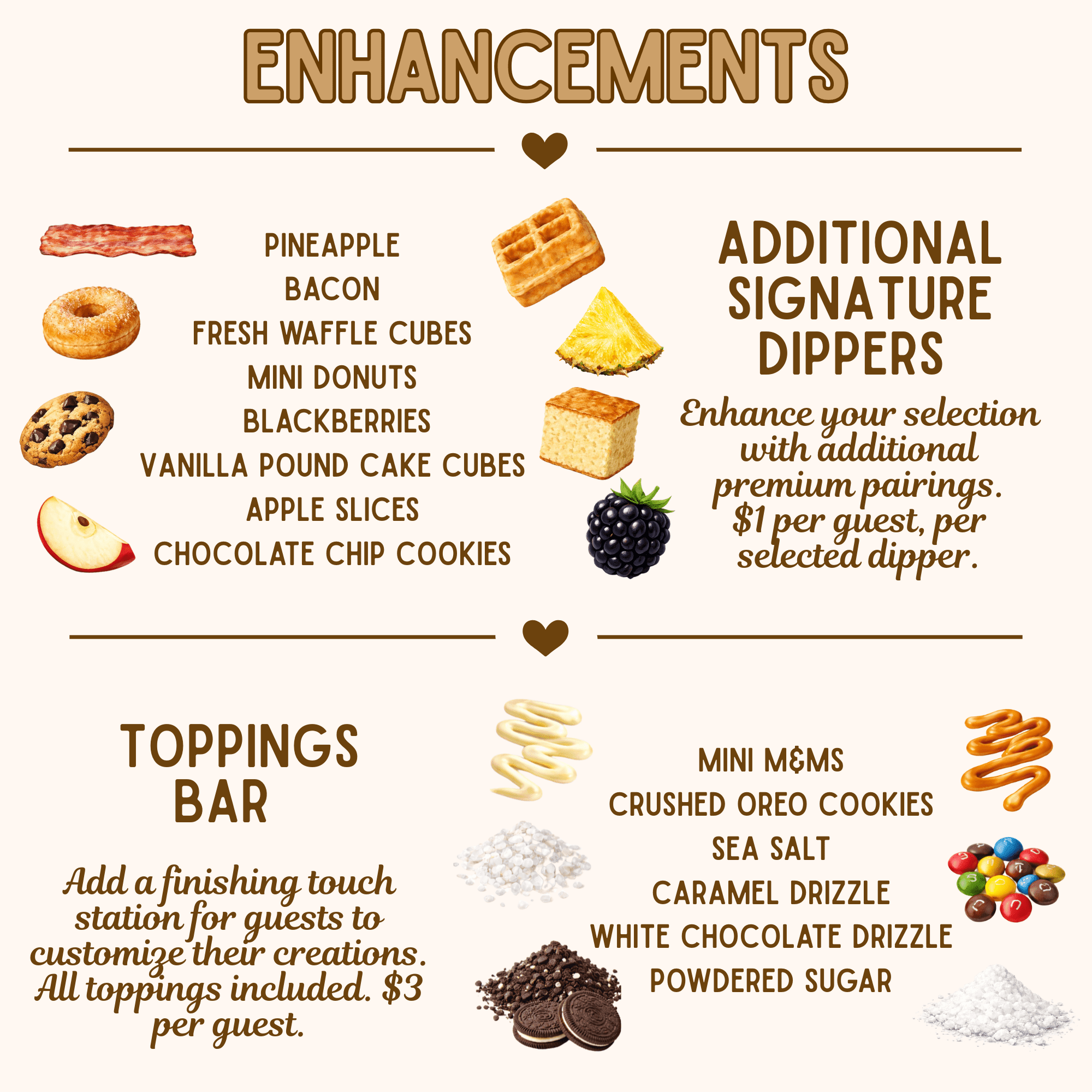 Chocolate Fountain & Fondue Cart Rental - Image 2