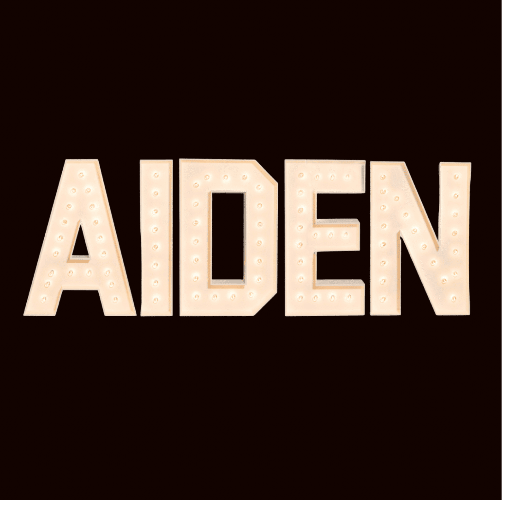 marquee letter rental